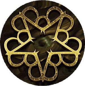 BLACK VEIL BRIDES: Logo (nagy jelvény, 3,7 cm)