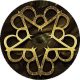 BLACK VEIL BRIDES: Logo (nagy jelvény, 3,7 cm)
