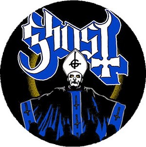 GHOST: Papa (nagy jelvény, 3,7 cm)