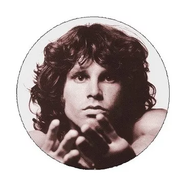 JIM MORRISON: Portrait (nagy jelvény, 3,7 cm)