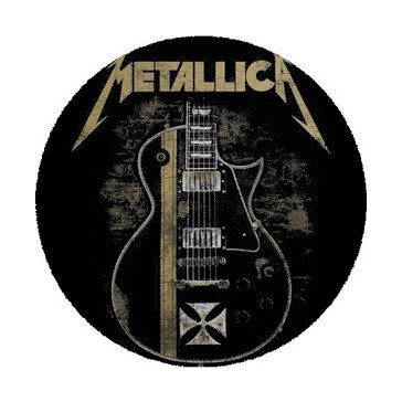 METALLICA: Guitar (nagy jelvény, 3,7 cm)