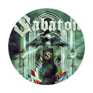 SABATON: Heroes (nagy jelvény, 3,7 cm)