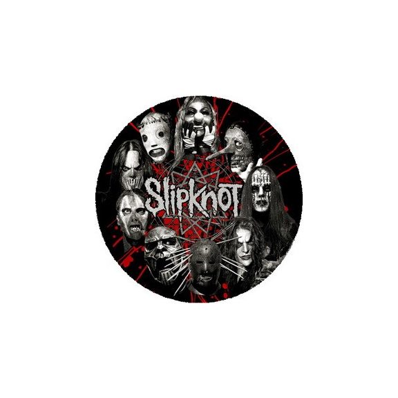 SLIPKNOT: Circle Masks (nagy jelvény, 3,7 cm) SLIPKNOT: Circle Masks (nagy jelvény, 3,7 cm)