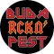 BUDA RCKN' PEST (nagy jelvény, 3,7 cm)