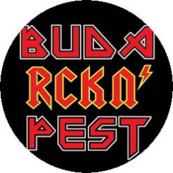 BUDA RCKN' PEST (jelvény, 2,5 cm)