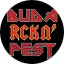 BUDA RCKN' PEST (jelvény, 2,5 cm)