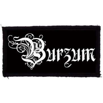 BURZUM: Logo Belus (9,5 cm x 4,5 cm) (felvarró)