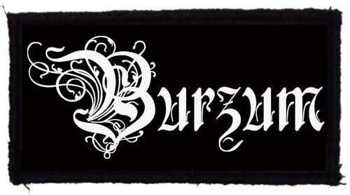 BURZUM: Logo Belus (9,5 cm x 4,5 cm) (felvarró)