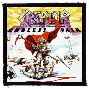 KREATOR: Endless Pain (9,5 cm x 9,5 cm) (felvarró)