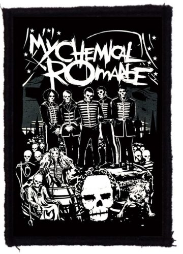MY CHEMICAL ROMANCE: Black Parade (7,5 cm x 9,5 cm) (felvarró)