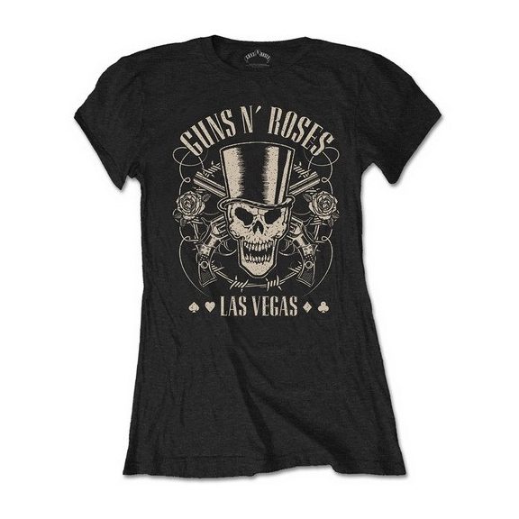 GUNS N' ROSES: Top Hat (női póló) GUNS N' ROSES: Top Hat (női póló)