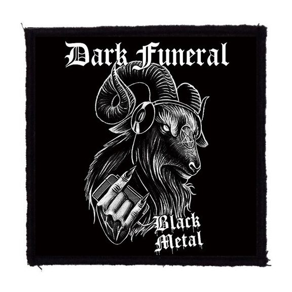 DARK FUNERAL: Black Metal Goat (9,5 cm x 9,5 cm) (felvarró) DARK FUNERAL: Black Metal Goat (9,5 cm x 9,5 cm) (felvarró)