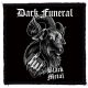 DARK FUNERAL: Black Metal Goat (9,5 cm x 9,5 cm) (felvarró)