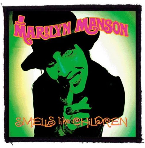 MARILYN MANSON: Smells Like Children (9,5 cm x 9,5 cm)