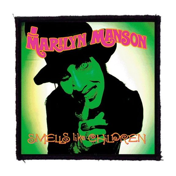 MARILYN MANSON: Smells Like Children (9,5 cm x 9,5 cm) MARILYN MANSON: Smells Like Children (9,5 cm x 9,5 cm)