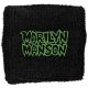 MARILYN MANSON: Logo (frottír csuklószorító)