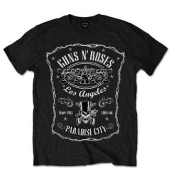 GUNS N' ROSES: Paradise City Label (póló)