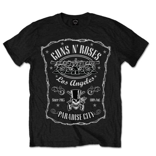 GUNS N' ROSES: Paradise City Label (póló)