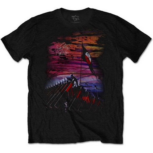 PINK FLOYD: The Wall Flag & Hammers (póló)