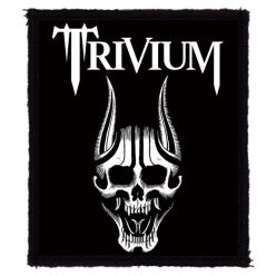 TRIVIUM: Screaming Skull (8 cm x 9,5 cm) (felvarró)