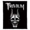 TRIVIUM: Screaming Skull (8 cm x 9,5 cm) (felvarró)