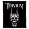 TRIVIUM: Screaming Skull (8 cm x 9,5 cm) (felvarró)