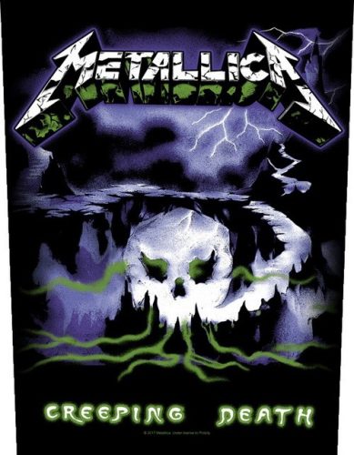 METALLICA: Creeping Death (hátfelvarró / backpatch)
