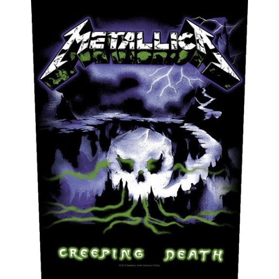 METALLICA: Creeping Death (hátfelvarró / backpatch) METALLICA: Creeping Death (hátfelvarró / backpatch)