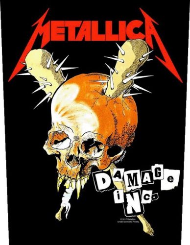 METALLICA: Damage Inc. (hátfelvarró / backpatch)
