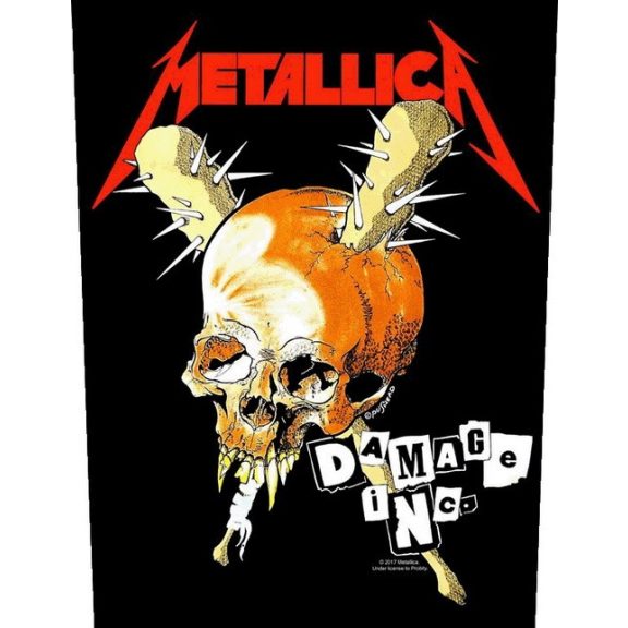METALLICA: Damage Inc. (hátfelvarró / backpatch) METALLICA: Damage Inc. (hátfelvarró / backpatch)