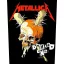 METALLICA: Damage Inc. (hátfelvarró / backpatch)