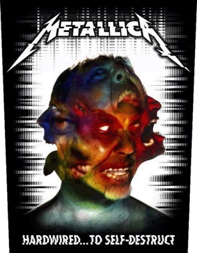 METALLICA: Hardwired (hátfelvarró / backpatch)