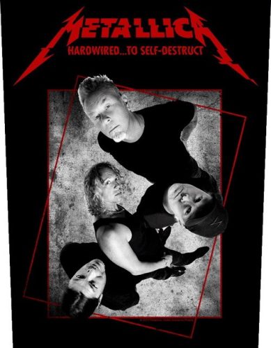 METALLICA: Hardwired Concrete (Band) (hátfelvarró / backpatch)