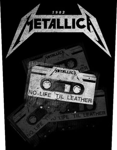 METALLICA: No Life 'til Leather (hátfelvarró / backpatch)