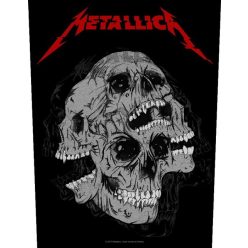 METALLICA: Skulls Hardwired (hátfelvarró / backpatch)