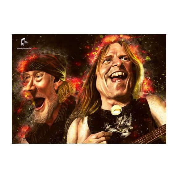 CARICATURE - Roger And Steve (zászló, 85x60) CARICATURE - Roger And Steve (zászló, 85x60)