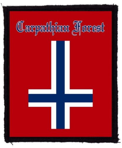 CARPATHIAN FOREST: Norway (7,5 cm x 9,5 cm) (felvarró)