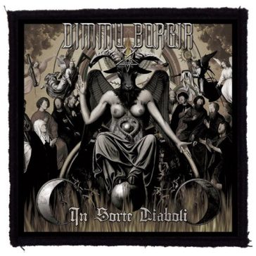 DIMMU BORGIR: In Sorte Diaboli (9,5 cm x 9,5 cm) (felvarró)
