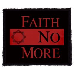 FAITH NO MORE: FNM (9,5 cm x 7,5 cm) (felvarró)