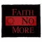 FAITH NO MORE: FNM (9,5 cm x 7,5 cm) (felvarró)