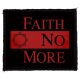FAITH NO MORE: FNM (9,5 cm x 7,5 cm) (felvarró)