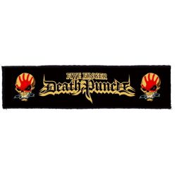   FIVE FINGER DEATH PUNCH: Logo Superstrip (22 cm x 5 cm) (felvarró)