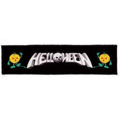 HELLOWEEN: Logo Superstrip (22 cm x 5 cm) (felvarró)