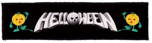 HELLOWEEN: Logo Superstrip (22 cm x 5 cm) (felvarró)