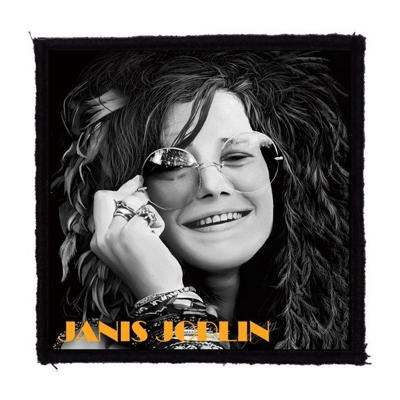 JANIS JOPLIN: Smile (9,5 cm x 9,5 cm) (felvarró) JANIS JOPLIN: Smile (9,5 cm x 9,5 cm) (felvarró)