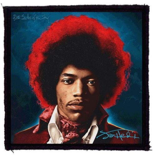 JIMI HENDRIX: Both Sides Of The Sky (9,5 cm x 9,5 cm) (felvarró)