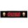 KREATOR: Logo Superstrip (22 cm x 5 cm) (felvarró)