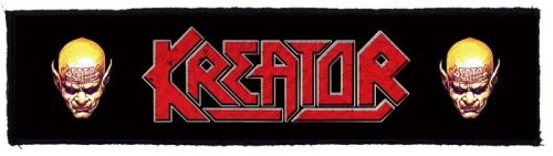 KREATOR: Logo Superstrip (22 cm x 5 cm) (felvarró)