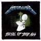 METALLICA: Metal Up Your Ass (9,5 cm x 9,5 cm) (felvarró)