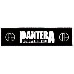 PANTERA: Logo CFH Superstrip (22 cm x 5 cm) (felvarró)